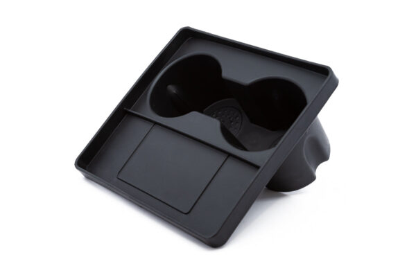 tsportline tesla model 3 y center console rubber cup holder insert