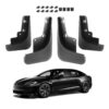Zavesice za Tesla model S | Proti škropljenu | zaščita proti kamenju in umazaniji | ščiti