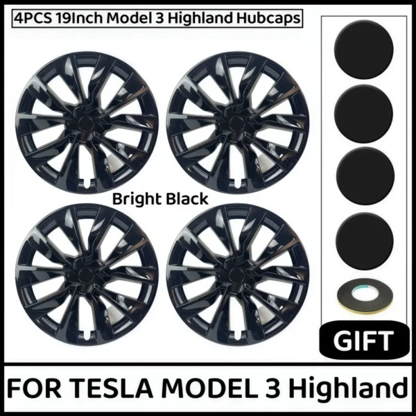 Tesla 3 Highland zaščitni pokrovi koles