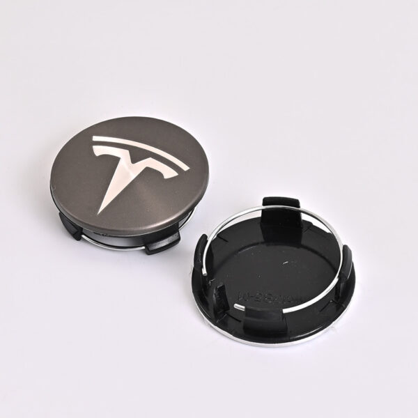 4 kosi pokrovčkov značk za Tesla – 56 mm sredinski pokrovčki platišč za Tesla Model 3, Y, X, S - Image 8