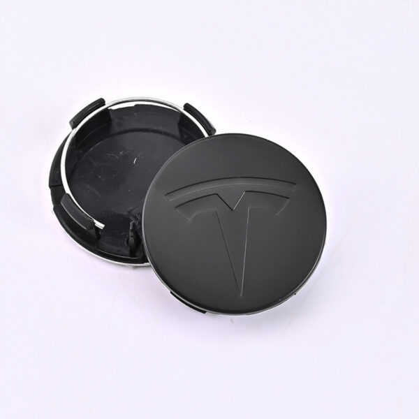 4 kosi pokrovčkov značk za Tesla – 56 mm sredinski pokrovčki platišč za Tesla Model 3, Y, X, S - Image 6