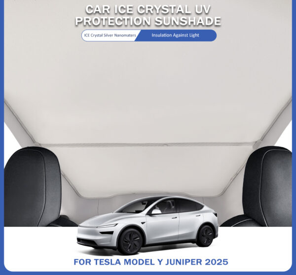 Senčilo za streho Tesla Model Y Juniper | UV & toplotna zaščita | senčnik - Image 3