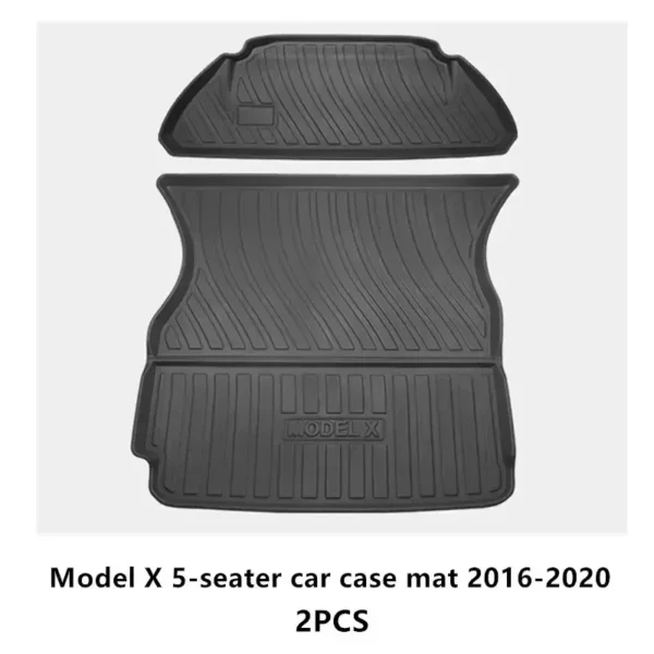 Komplet visokorobnih prtljažnih tepihov za Tesla Model X | letnik 2016 - 2020 | avtopreproga - Image 2