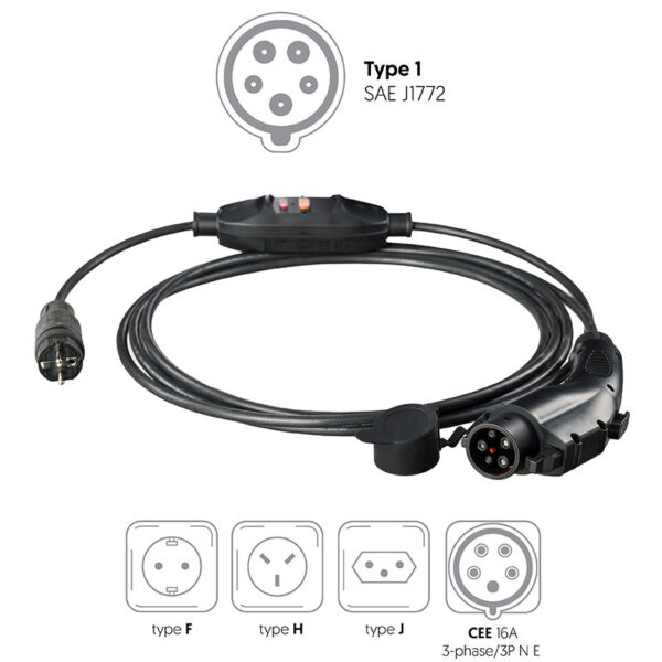 Metron™ Tip 1 | 16A 1-Faza | PC01A