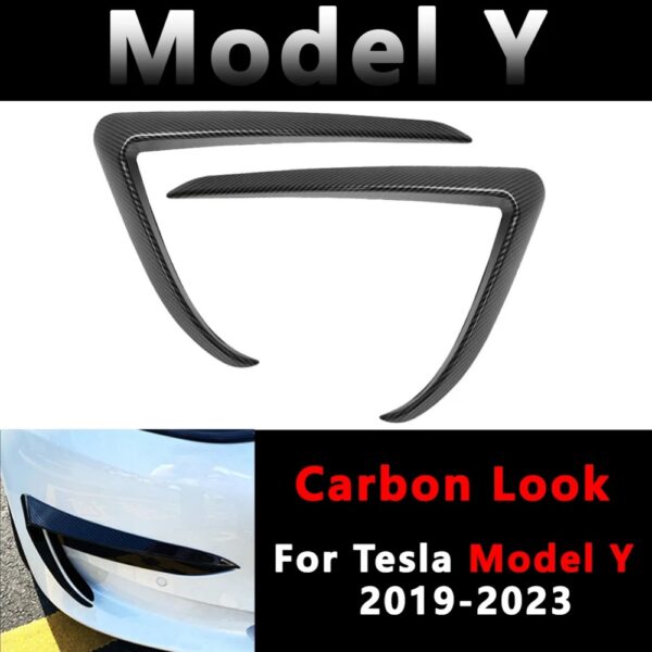 Okrasni okvir sprednje meglenke za Tesla Model 3 / Y - slika 6