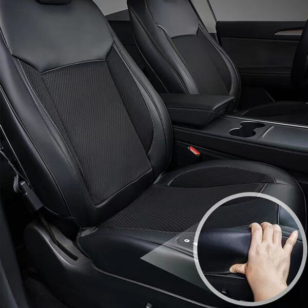 Poletna Hladilna Prevleka za Sedež Tesla Model Y (2017–2024) & Model 3 (2017–2023) | Prezračevana Blazina s Hlajenjem - slika 8