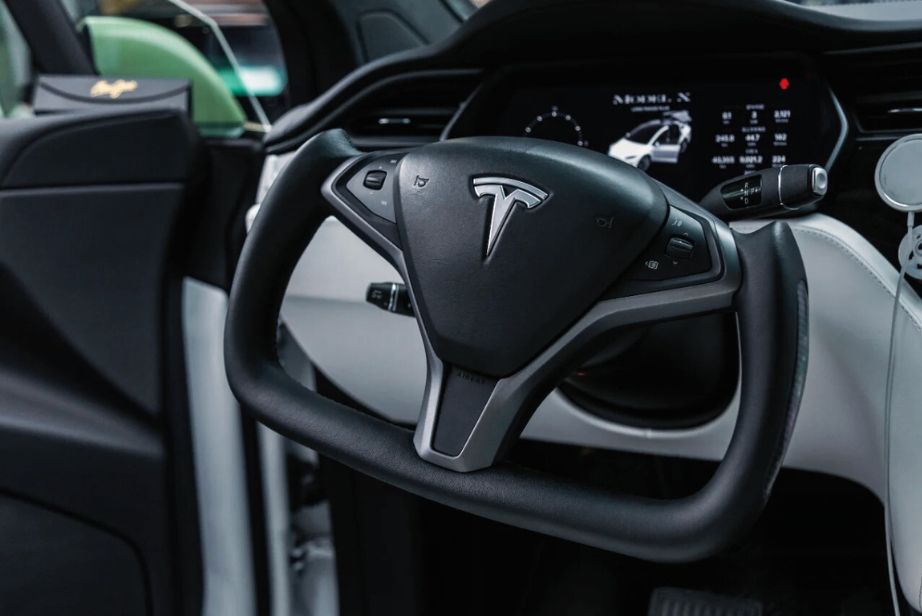 Custom Yoke Steering Wheel Replacement for Tesla Model S X 2012 2020 51